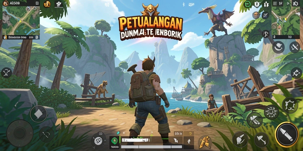 Gameplay Open World yang menarik dalam ADS508.