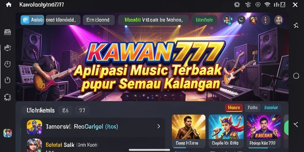 Tampilan gameplay interaktif yang menarik di KAWAN777.