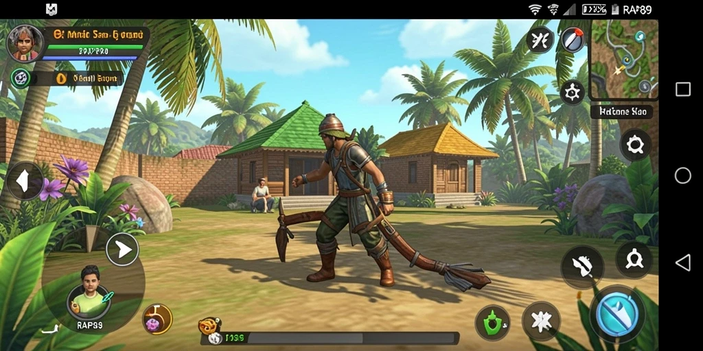 Tampilan gameplay <strong>RAP89</strong> yang seru dan menghibur.