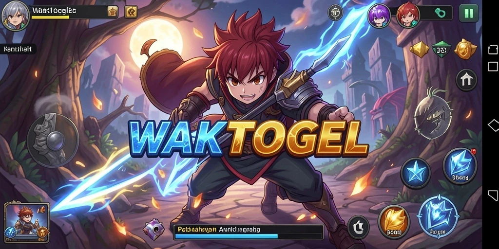 Tampilan gameplay WAKTOGEL yang menarik dan penuh aksi.